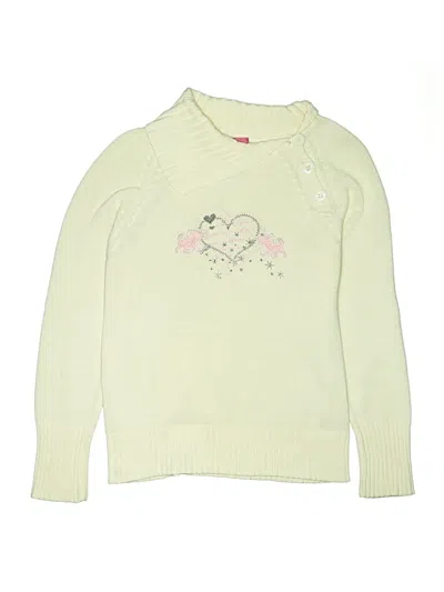 Pre-owned Disney Store Kids' Pullover Sweater In White
