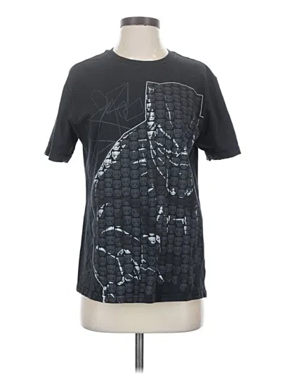 Pre-owned Disney Store Short Sleeve T-shirt In Black