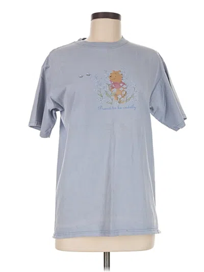 Pre-owned Disney Store Short Sleeve T-shirt In Blue