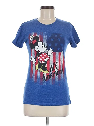 Pre-owned Disney Store Short Sleeve T-shirt In Blue