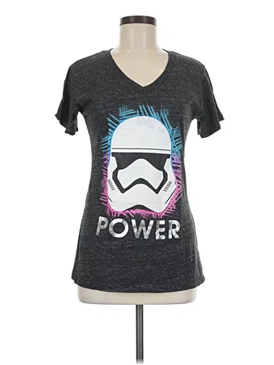 Pre-owned Disney Store Short Sleeve T-shirt In Gray