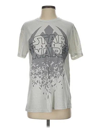 Pre-owned Disney Store Short Sleeve T-shirt In Silver