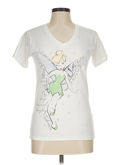 Pre-owned Disney Store Short Sleeve T-shirt In White