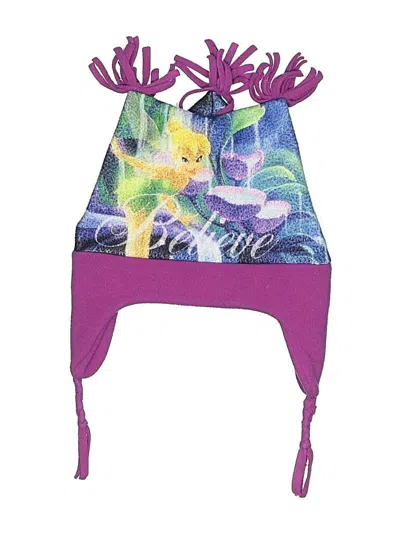 Pre-owned Disney Store Kids' Winter Hat In Purple