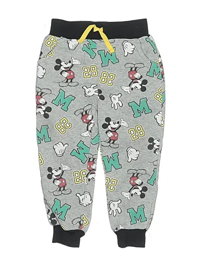 Pre-owned Disney Kids' Sweatpants In Gray