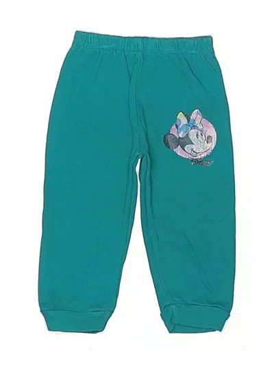 Pre-owned Disney Babies' Sweatpants In Teal