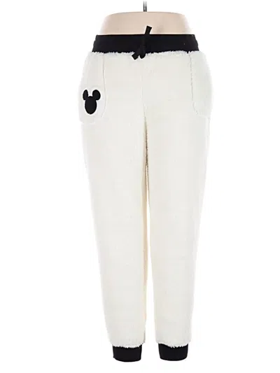 Pre-owned Disney Sweatpants In White