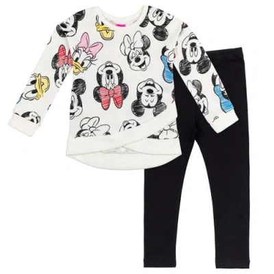Disney Babies'  Sweatshirt & Leggings Set In Multi
