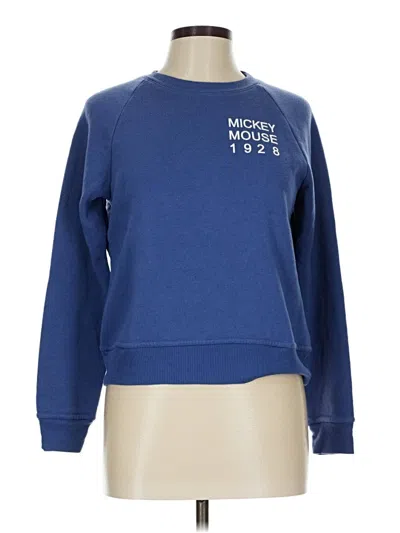 Pre-owned Disney Sweatshirt In Blue