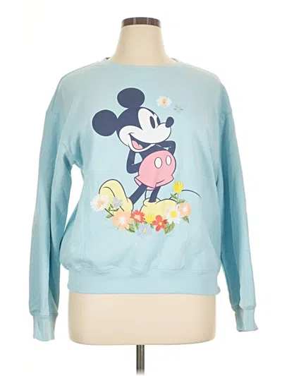 Pre-owned Disney Sweatshirt In Blue