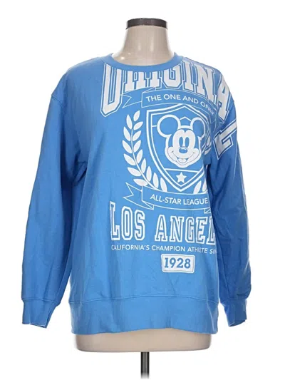 Pre-owned Disney Sweatshirt In Blue