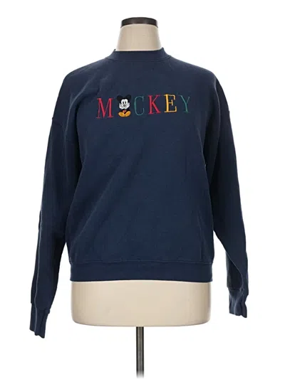 Pre-owned Disney Sweatshirt In Blue