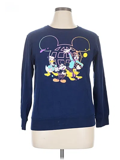 Pre-owned Disney Sweatshirt In Blue