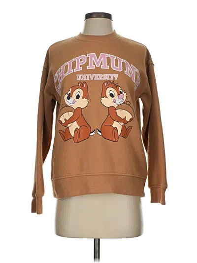 Pre-owned Disney Sweatshirt In Brown