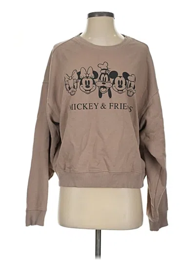 Pre-owned Disney Sweatshirt In Brown