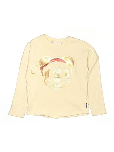 Pre-owned Disney Kids' Sweatshirt In Gold