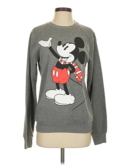 Pre-owned Disney Sweatshirt In Gray