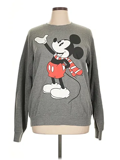 Pre-owned Disney Sweatshirt In Gray