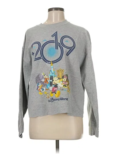 Pre-owned Disney Sweatshirt In Gray