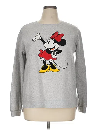 Pre-owned Disney Sweatshirt In Gray