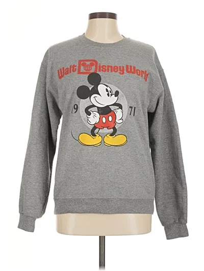 Pre-owned Disney Sweatshirt In Gray