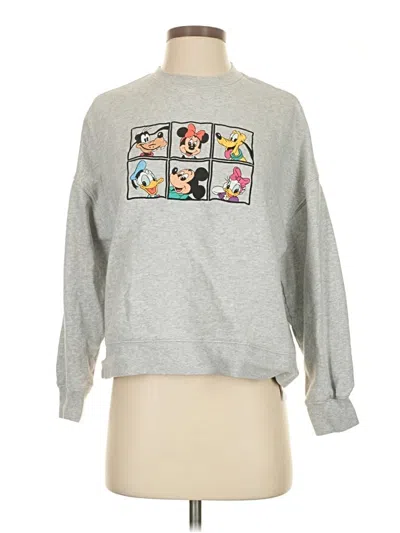 Pre-owned Disney Sweatshirt In Gray
