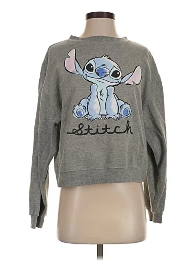 Pre-owned Disney Sweatshirt In Gray