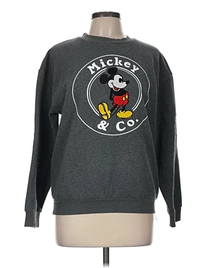 Pre-owned Disney Sweatshirt In Gray