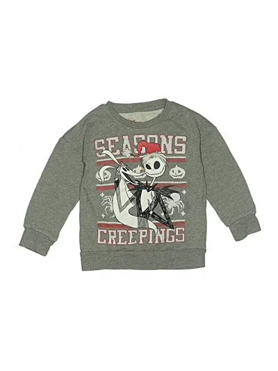 Pre-owned Disney Kids' Sweatshirt In Gray