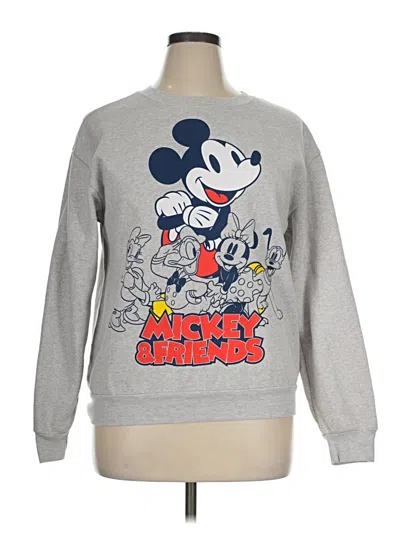 Pre-owned Disney Sweatshirt In Gray