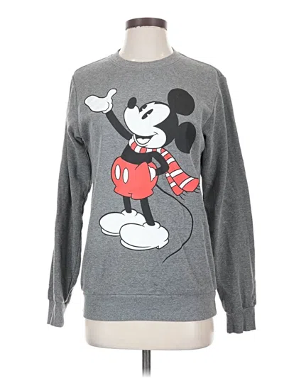 Pre-owned Disney Sweatshirt In Gray