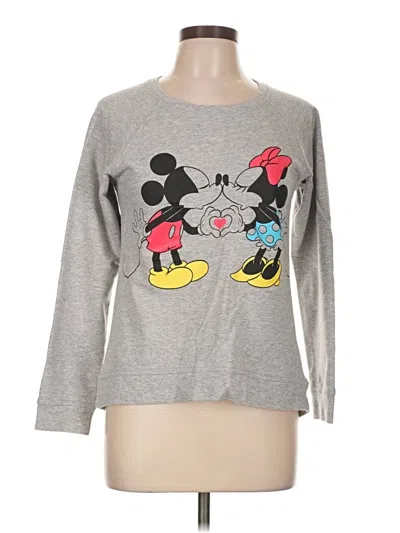 Pre-owned Disney Sweatshirt In Gray