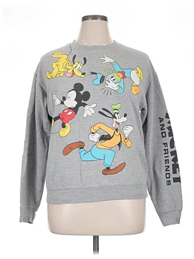 Pre-owned Disney Sweatshirt In Gray