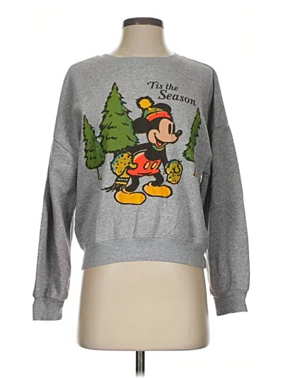 Pre-owned Disney Sweatshirt In Gray