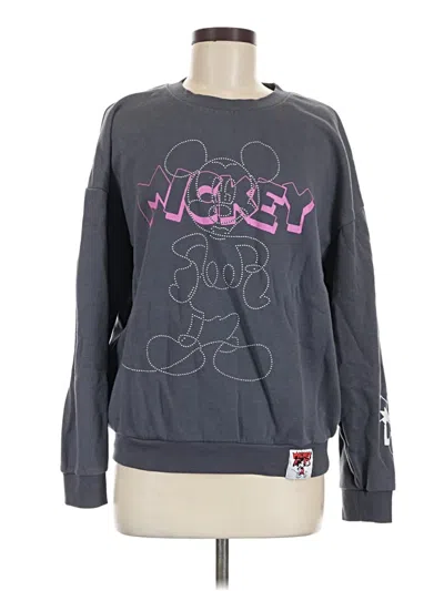 Pre-owned Disney Sweatshirt In Gray