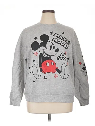Pre-owned Disney Sweatshirt In Gray
