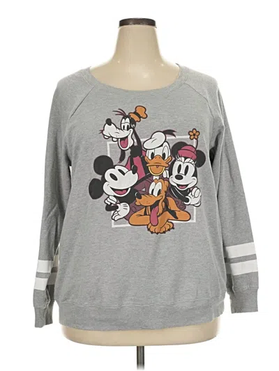 Pre-owned Disney Sweatshirt In Gray