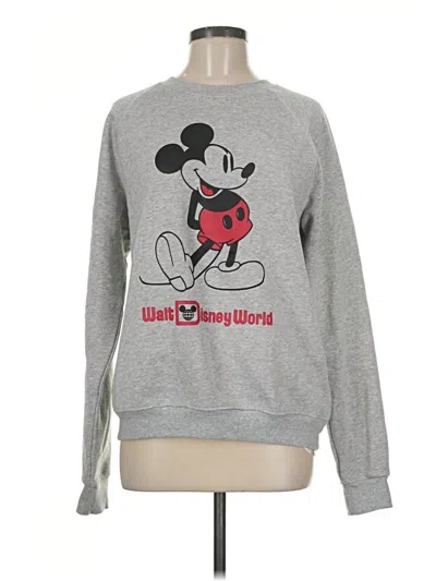 Pre-owned Disney Sweatshirt In Gray