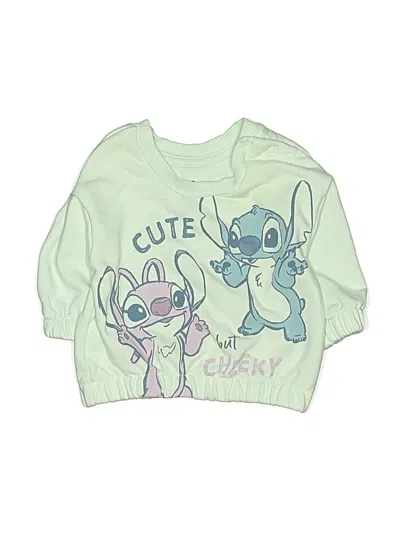 Pre-owned Disney Babies' Sweatshirt In Green
