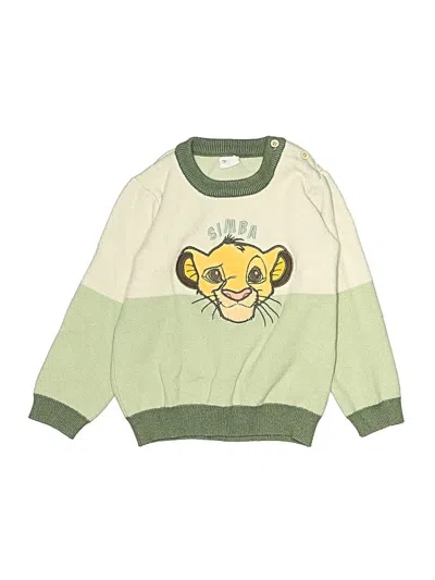 Pre-owned Disney Kids' Sweatshirt In Green