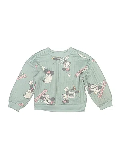 Pre-owned Disney Kids' Sweatshirt In Green