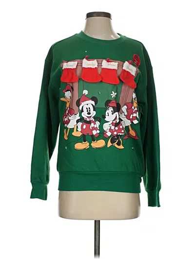 Pre-owned Disney Sweatshirt In Green