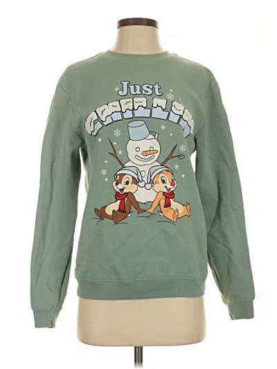Pre-owned Disney Sweatshirt In Green