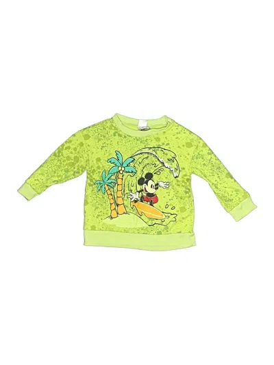 Pre-owned Disney Kids' Sweatshirt In Green