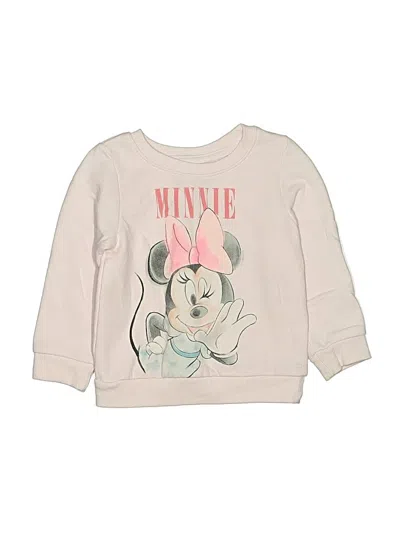 Pre-owned Disney Kids' Sweatshirt In Ivory