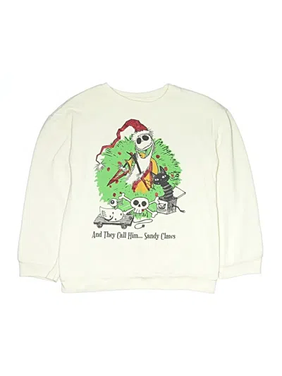 Pre-owned Disney Kids' Sweatshirt In Ivory