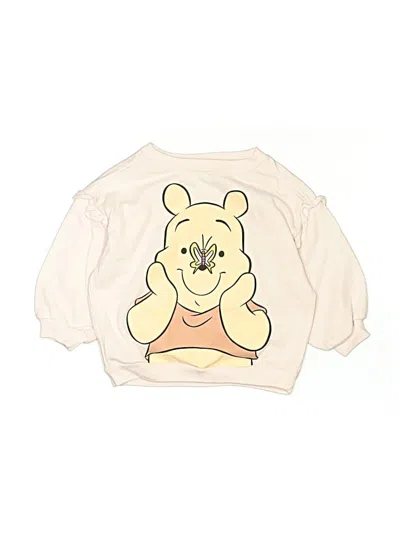 Pre-owned Disney Kids' Sweatshirt In Ivory