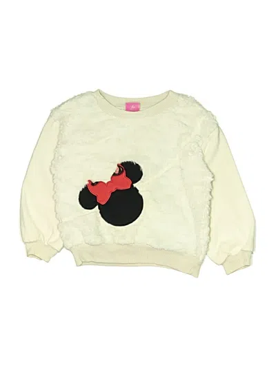 Pre-owned Disney Kids' Sweatshirt In Ivory