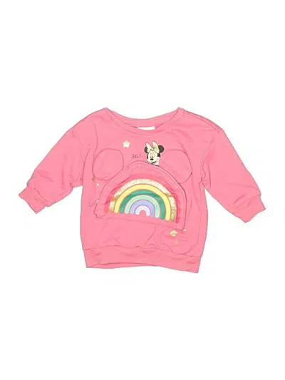 Pre-owned Disney Babies' Sweatshirt In Pink