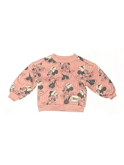 Pre-owned Disney Kids' Sweatshirt In Pink
